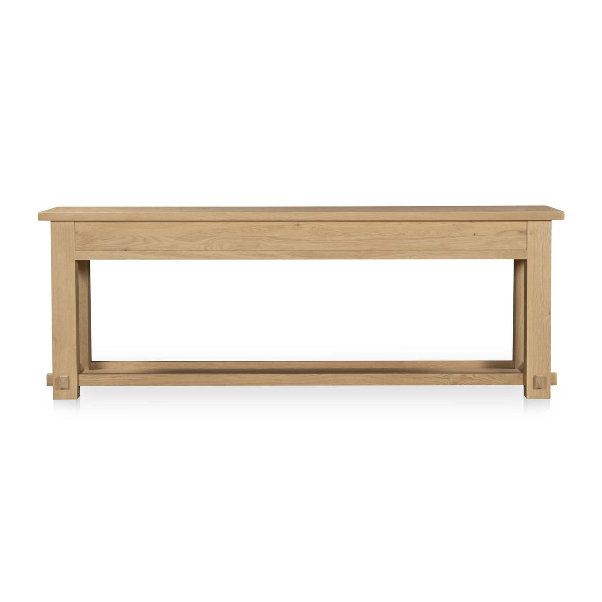 Modern or European furniture - Natural Oak 3-Drawer Console Table - www.oroa.com