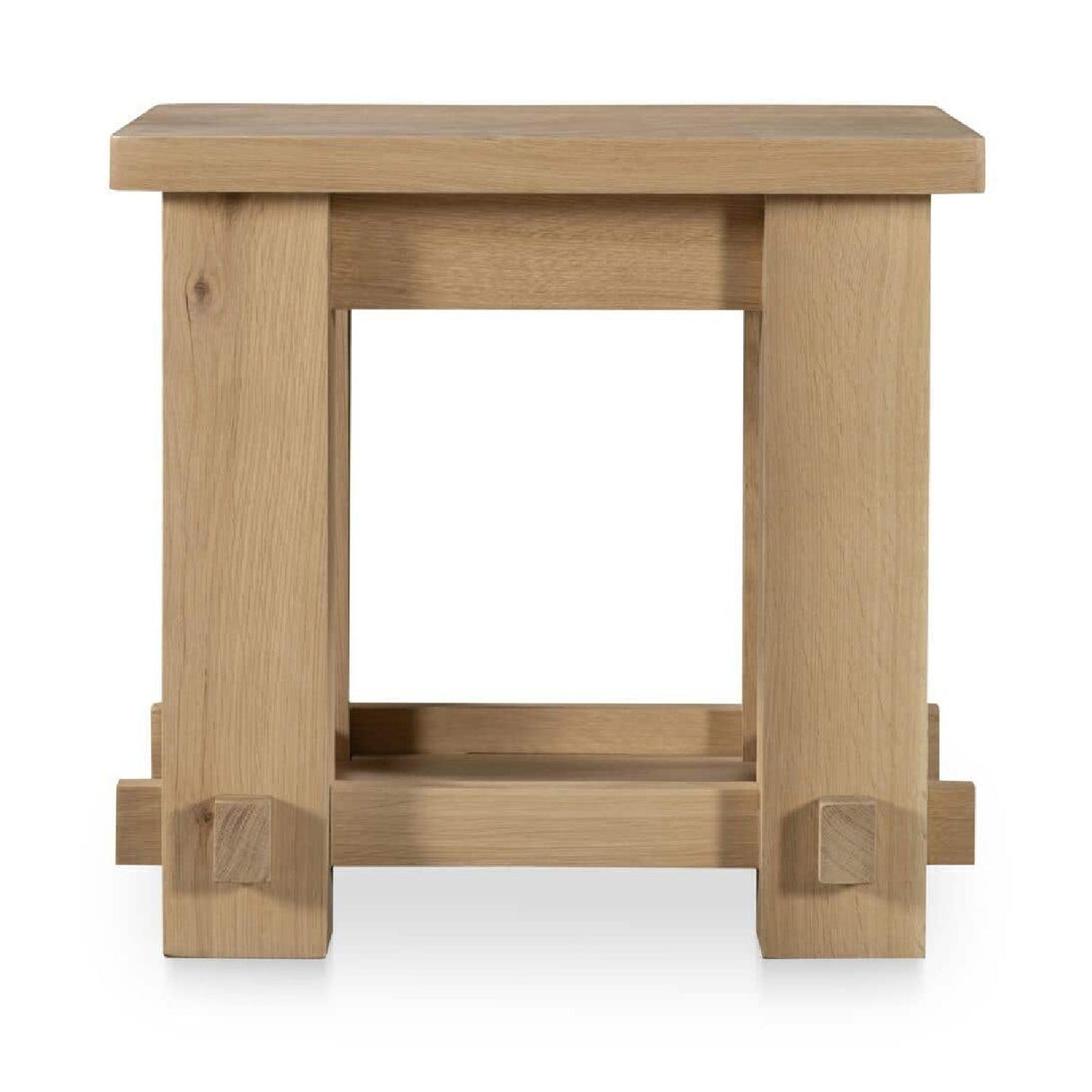 Modern or European furniture - Natural Oak Side Table - www.oroa.com