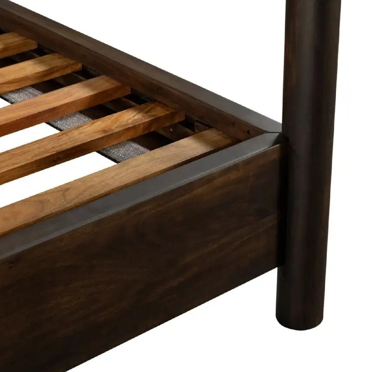 Solid Acacia Canopy Bed | Novi Living Devin