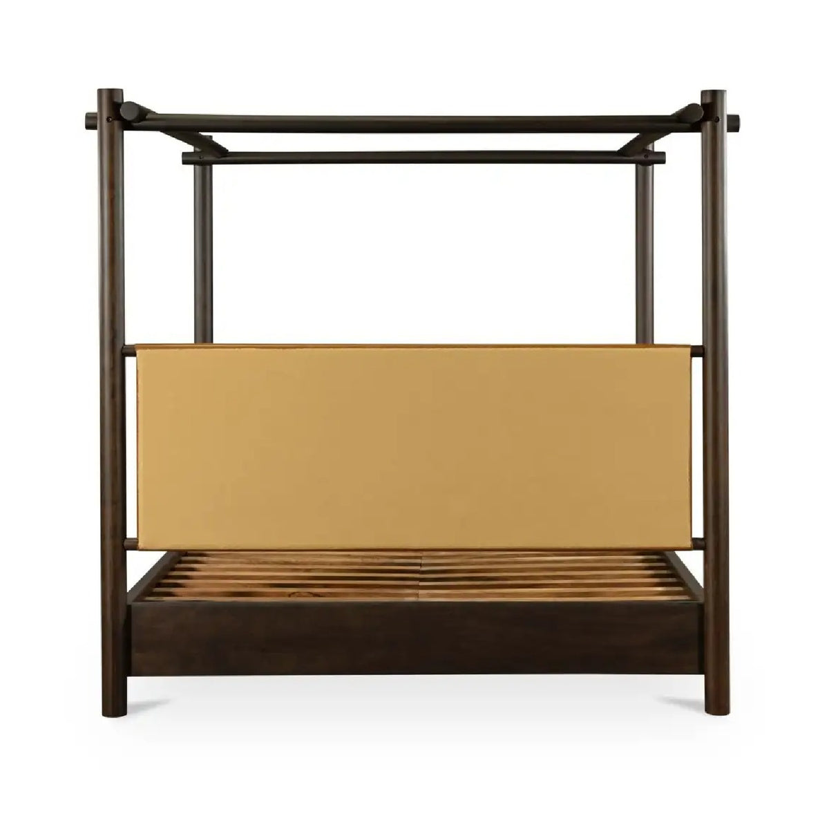 Solid Acacia Canopy Bed | Novi Living Devin