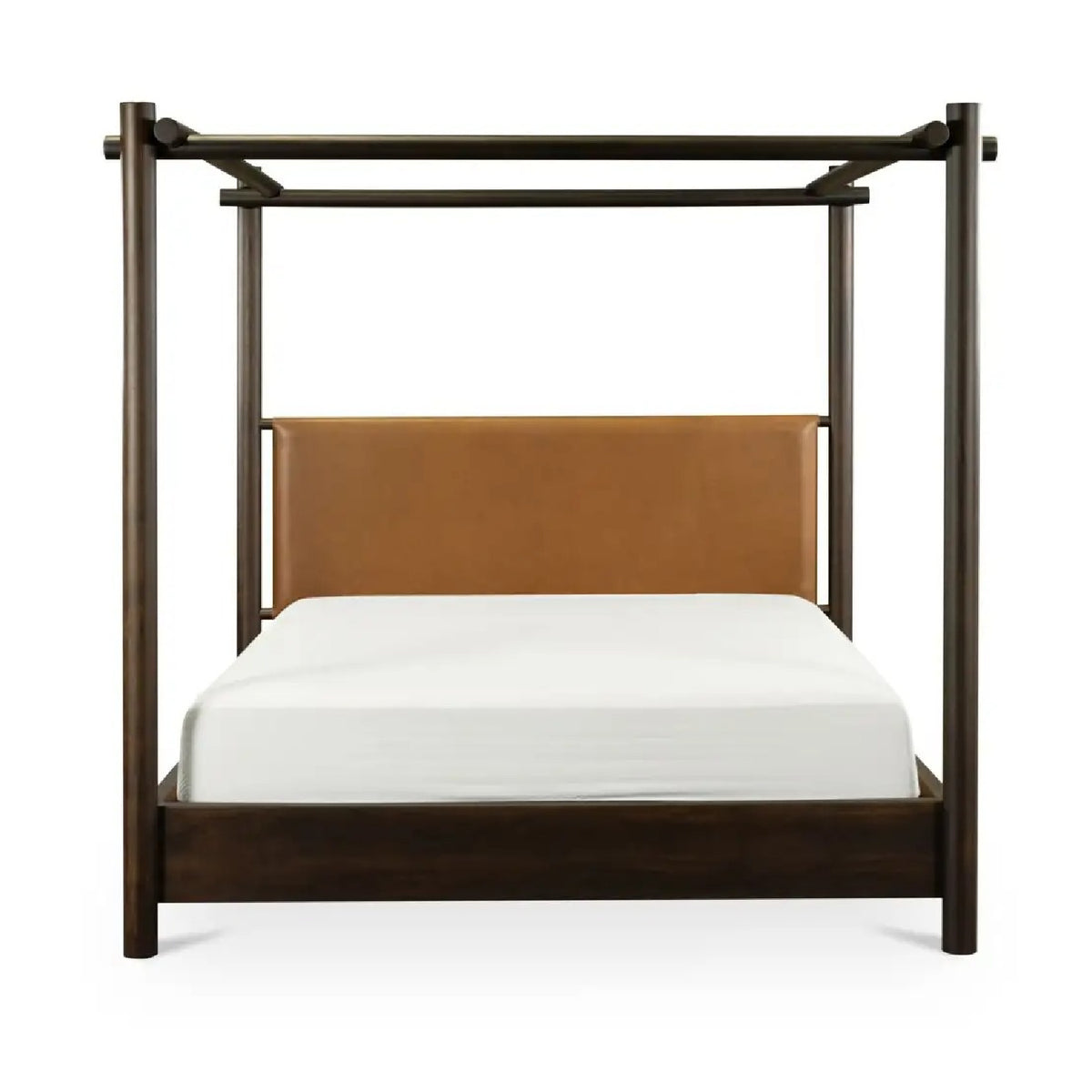 Solid Acacia Canopy Bed | Novi Living Devin