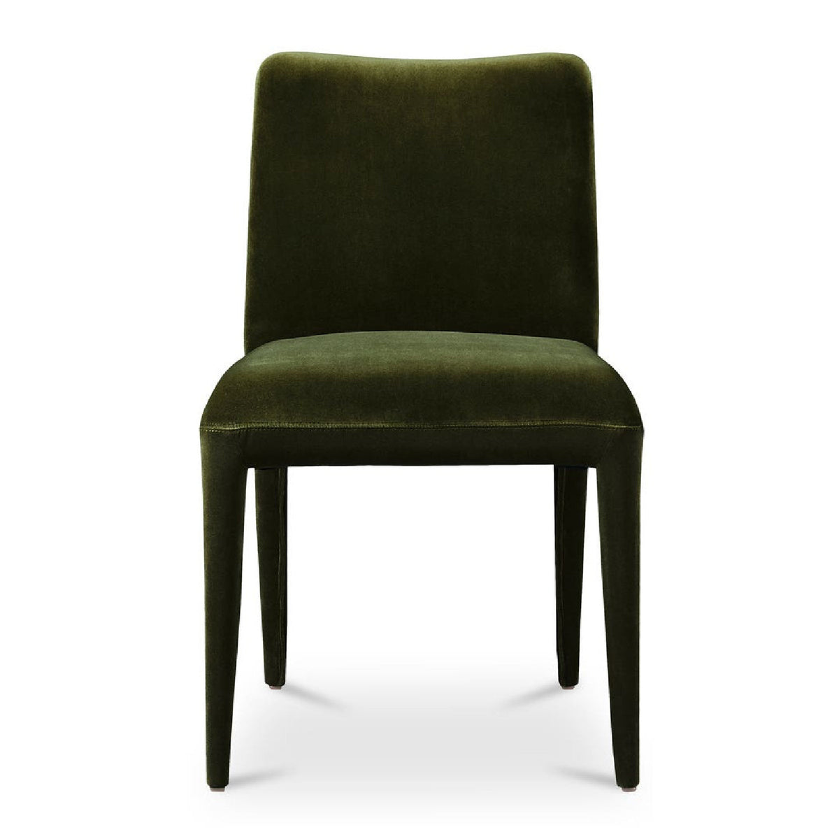 Modern European furniture - Green Velvet Dining Chairs (2) - www.oroa.com