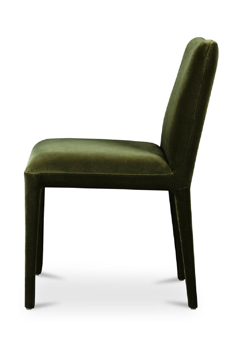 Modern European furniture - Green Velvet Dining Chairs (2) - www.oroa.com