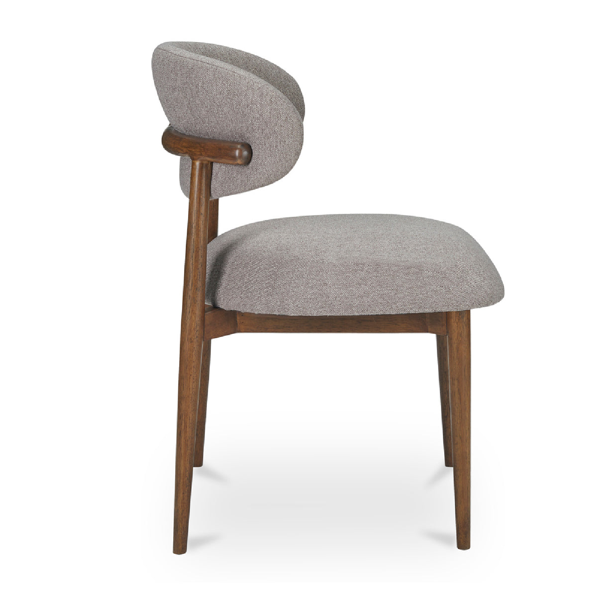 Modern European furniture - Curved Back Padded Dining Chair - www.oroa.com