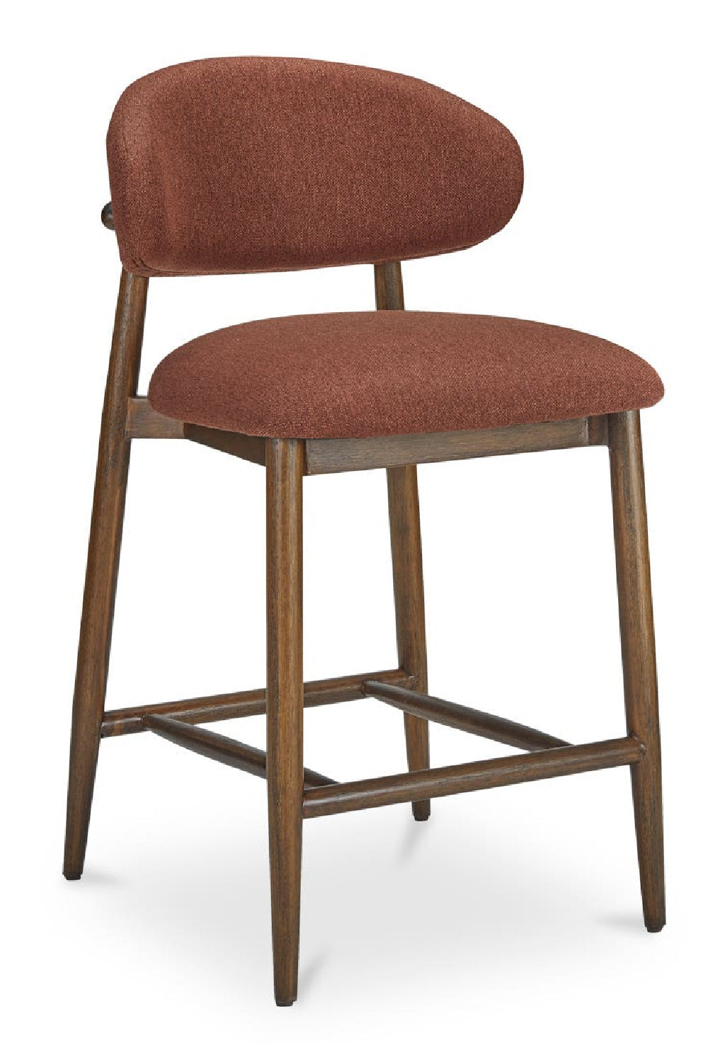Modern European furniture - Rubberwood Framed Counter Stool - www.oroa.com