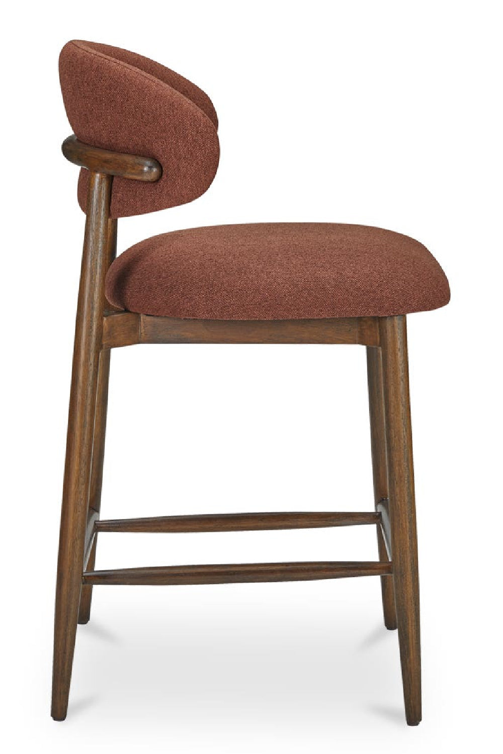 Modern European furniture - Rubberwood Framed Counter Stool - www.oroa.com