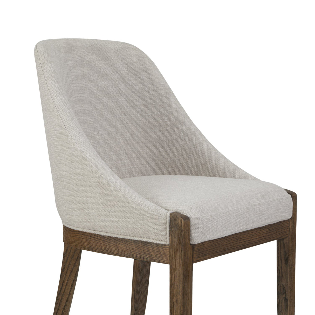 Modern European furniture - Oak Framed Upholstered Dining Chair - www.oroa.com
