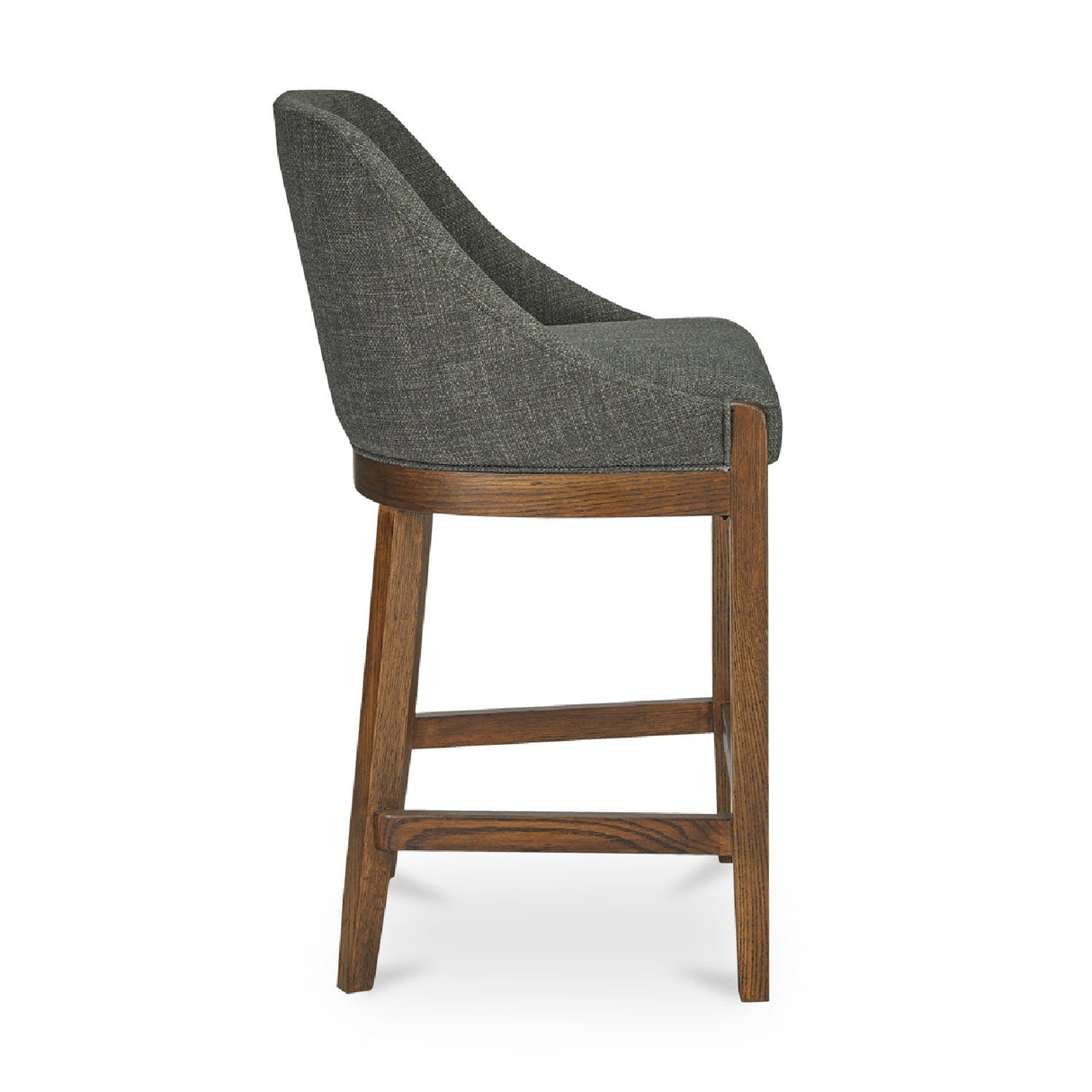 Modern European furniture - Green Curved Counter Stool - www.oroa.com