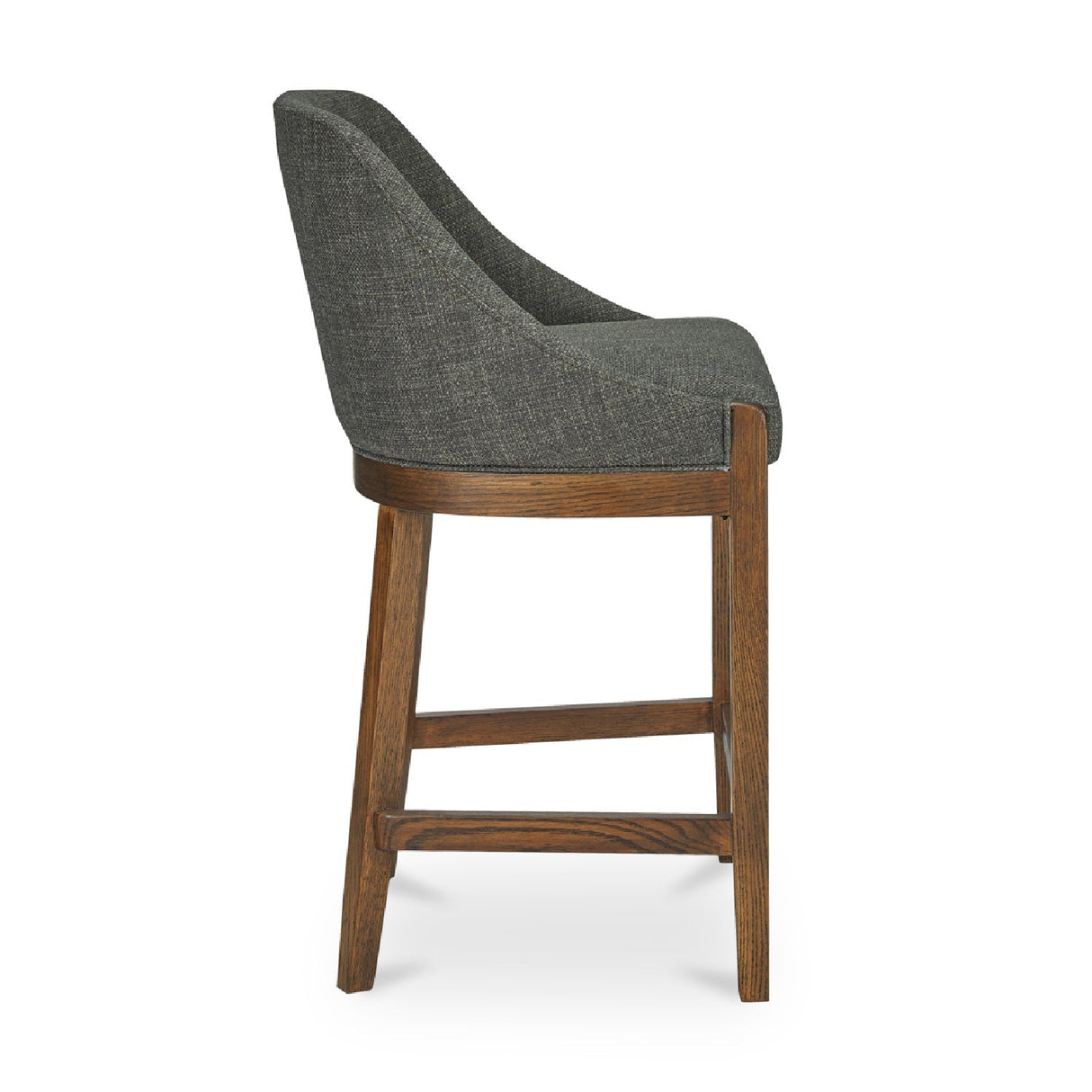 Modern European furniture - Green Curved Counter Stool - www.oroa.com