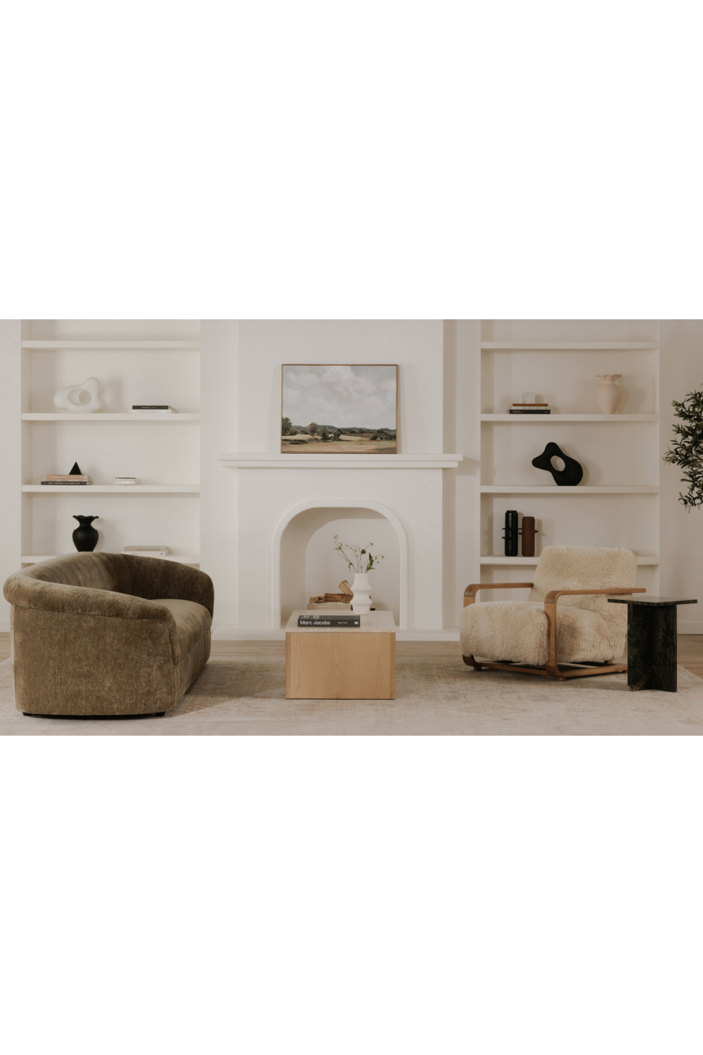 Modern European furniture - Oak Framed Lounge Chair - www.oroa.com