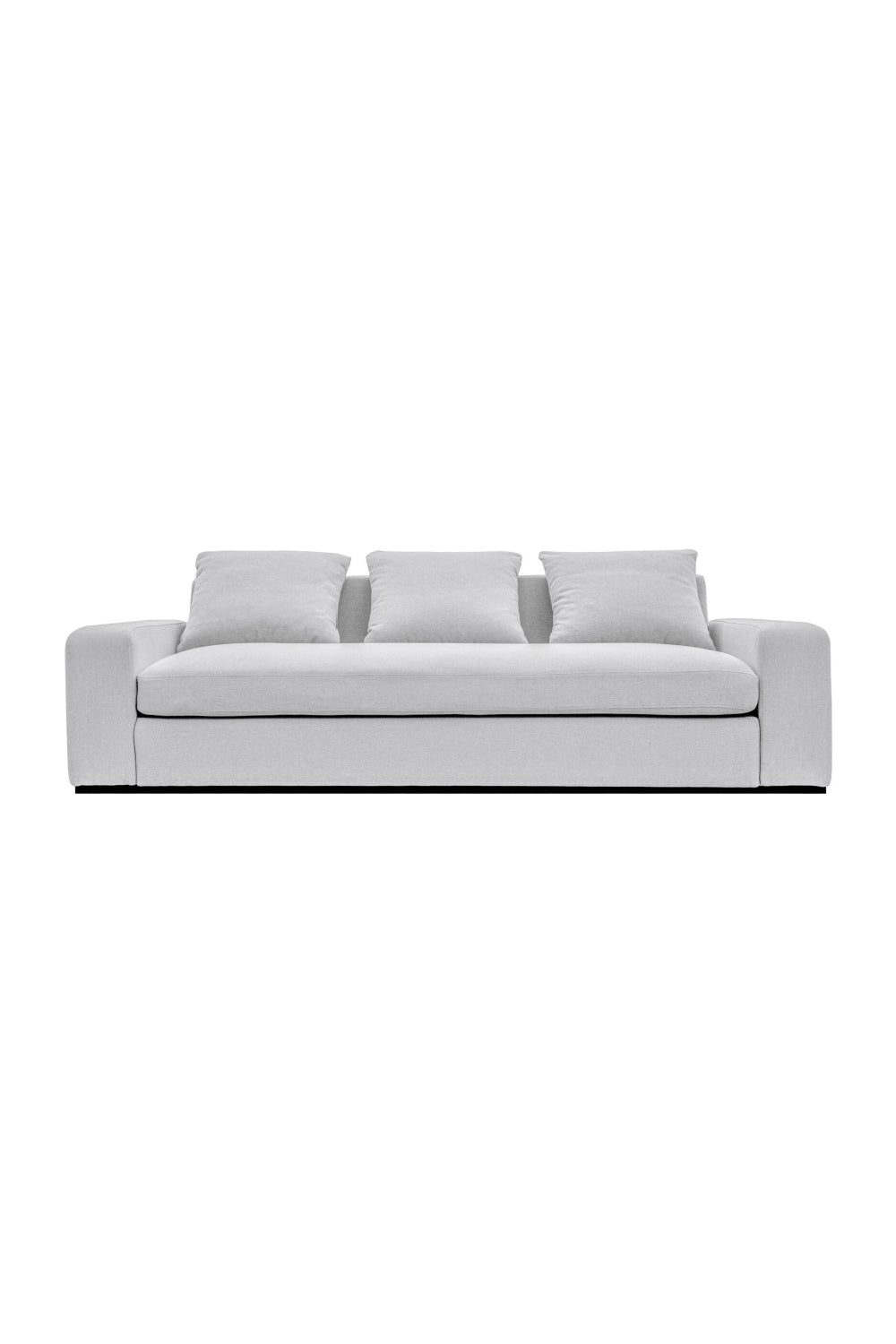 Modern European furniture - Gray Modern Minimalist Sofa - www.oroa.com