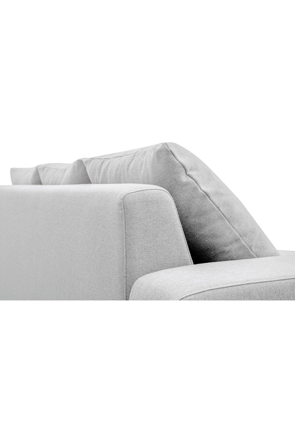Modern European furniture - Gray Modern Minimalist Sofa - www.oroa.com