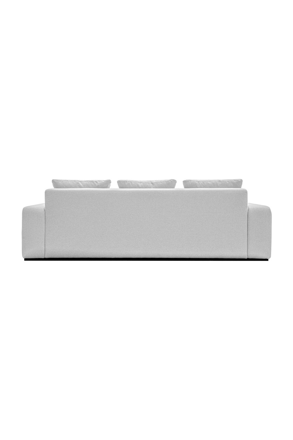 Modern European furniture - Gray Modern Minimalist Sofa - www.oroa.com