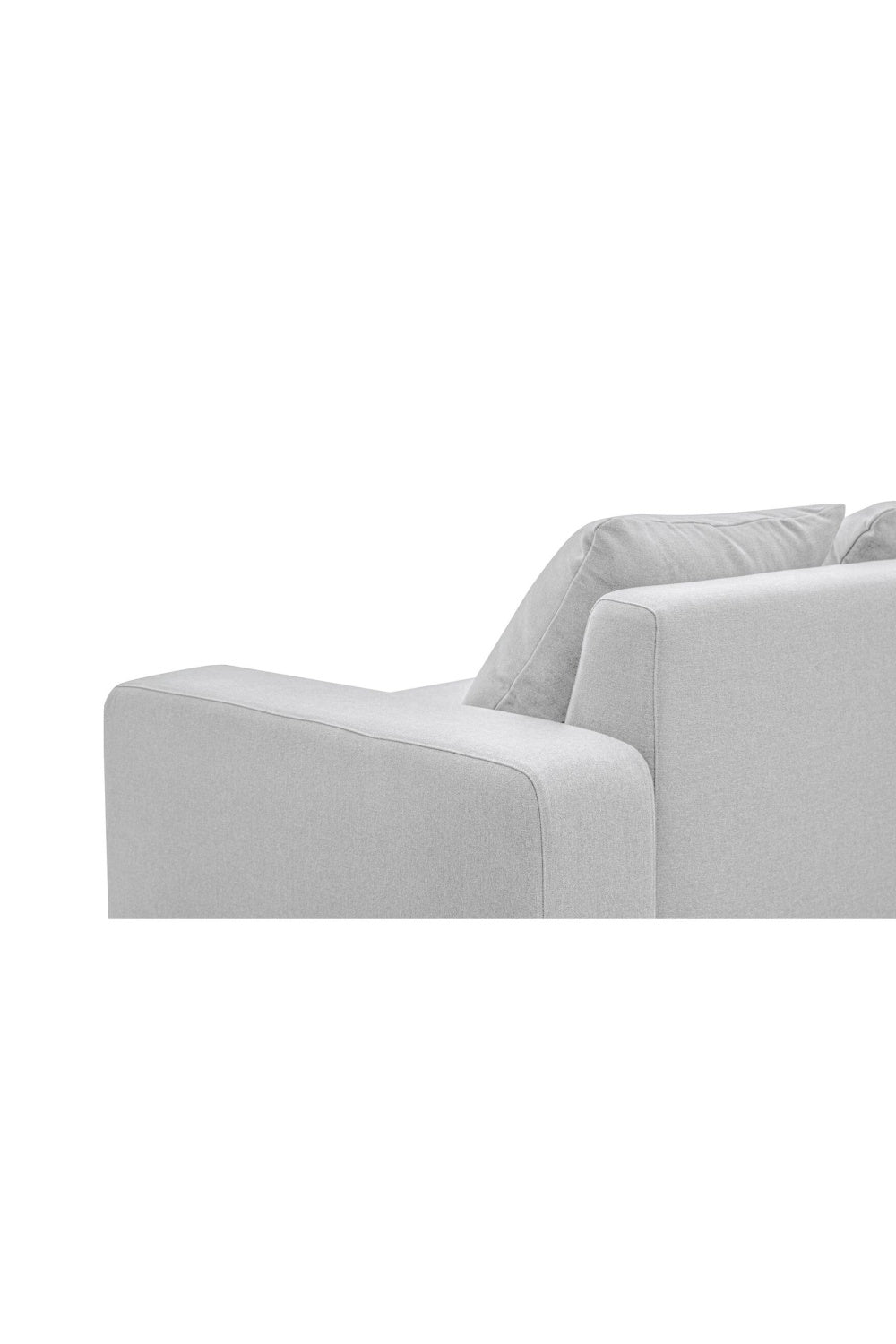 Modern European furniture - Gray Modern Minimalist Sofa - www.oroa.com