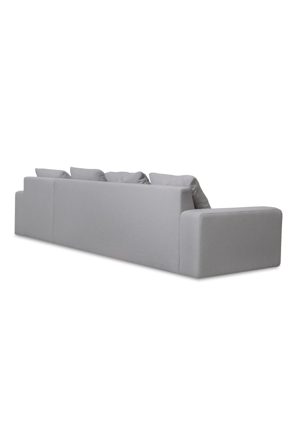 Modern European furniture - Track-Armed Right Sectional Sofa - www.oroa.com