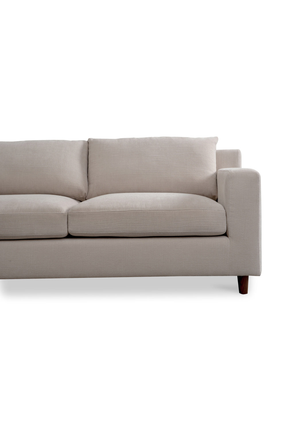 Modern European furniture - Chenille Sectional Sofa - www.oroa.com | Oroa.com