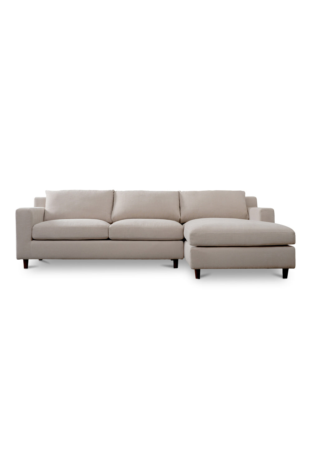 Modern European furniture - Chenille Sectional Sofa - www.oroa.com | Oroa.com