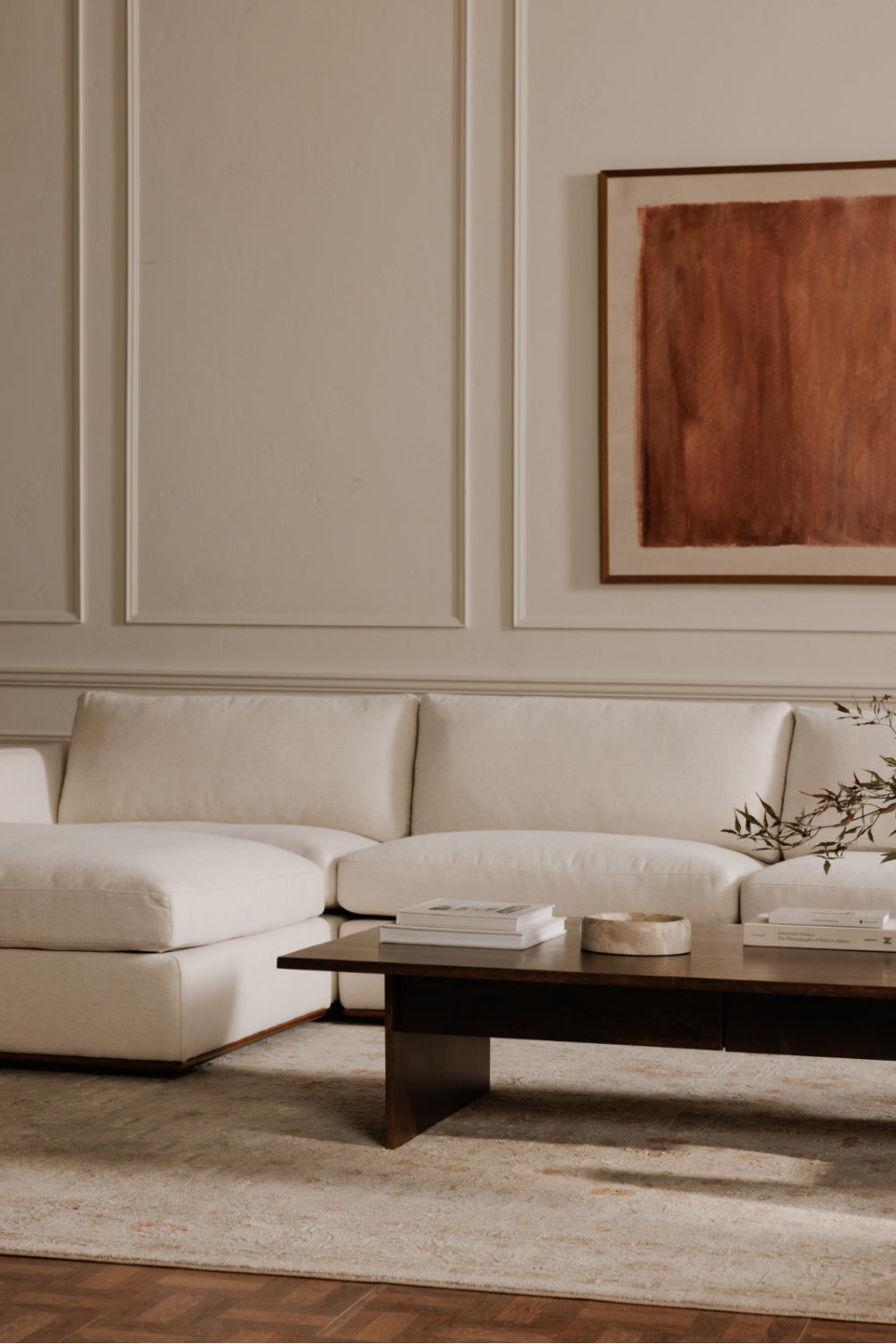Modern European furniture - Right-Armed Corner Chair - www.oroa.com