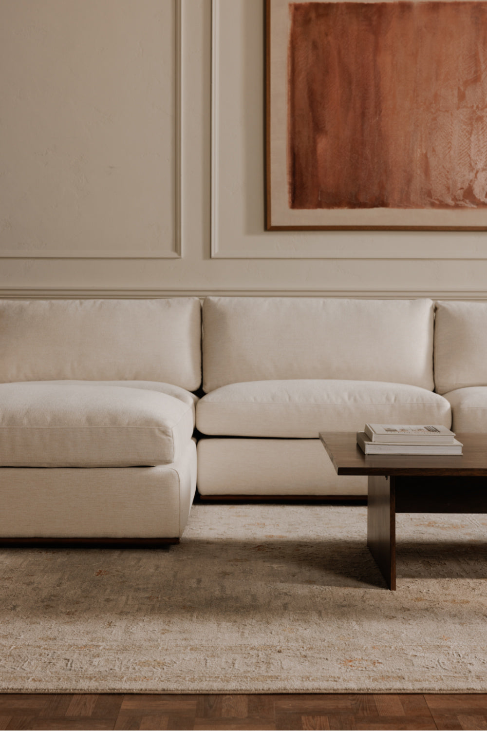 Modern European furniture - Classic Rectangular Ottoman - www.oroa.com