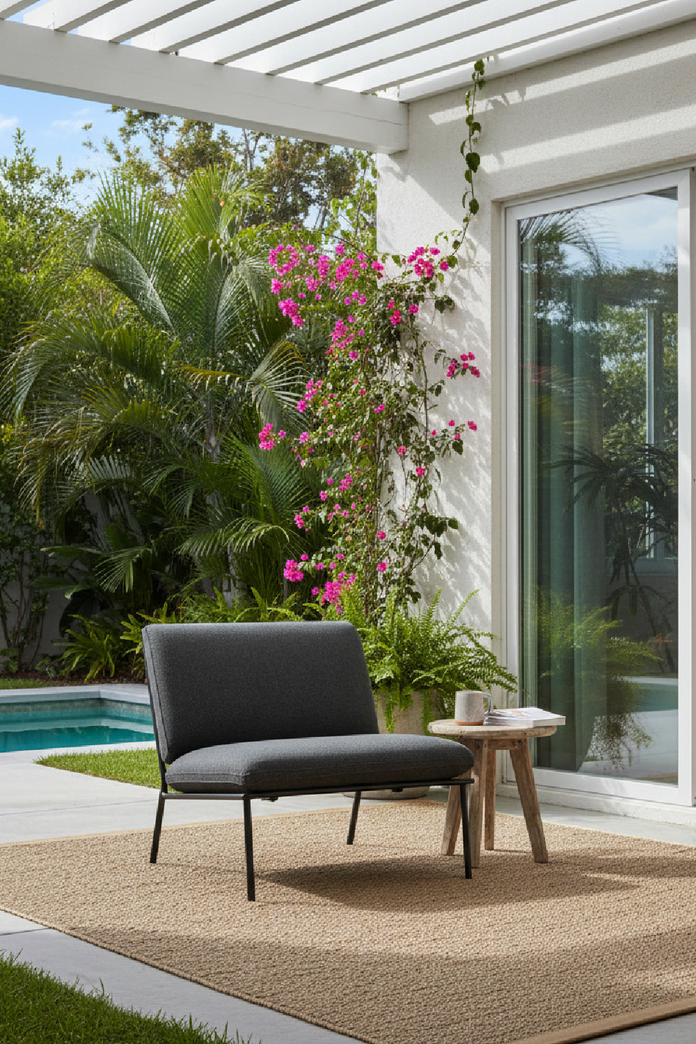 Modern European furniture - Olefin Indoor/Outdoor Accent Chair - www.oroa.com
