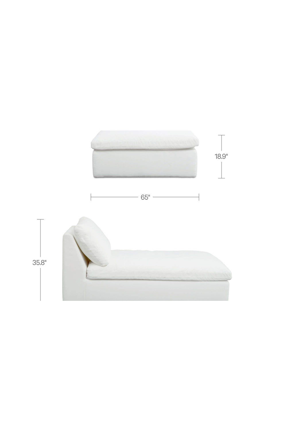 Modern European furniture - Olefin Indoor/Outdoor Sofa - www.oroa.com