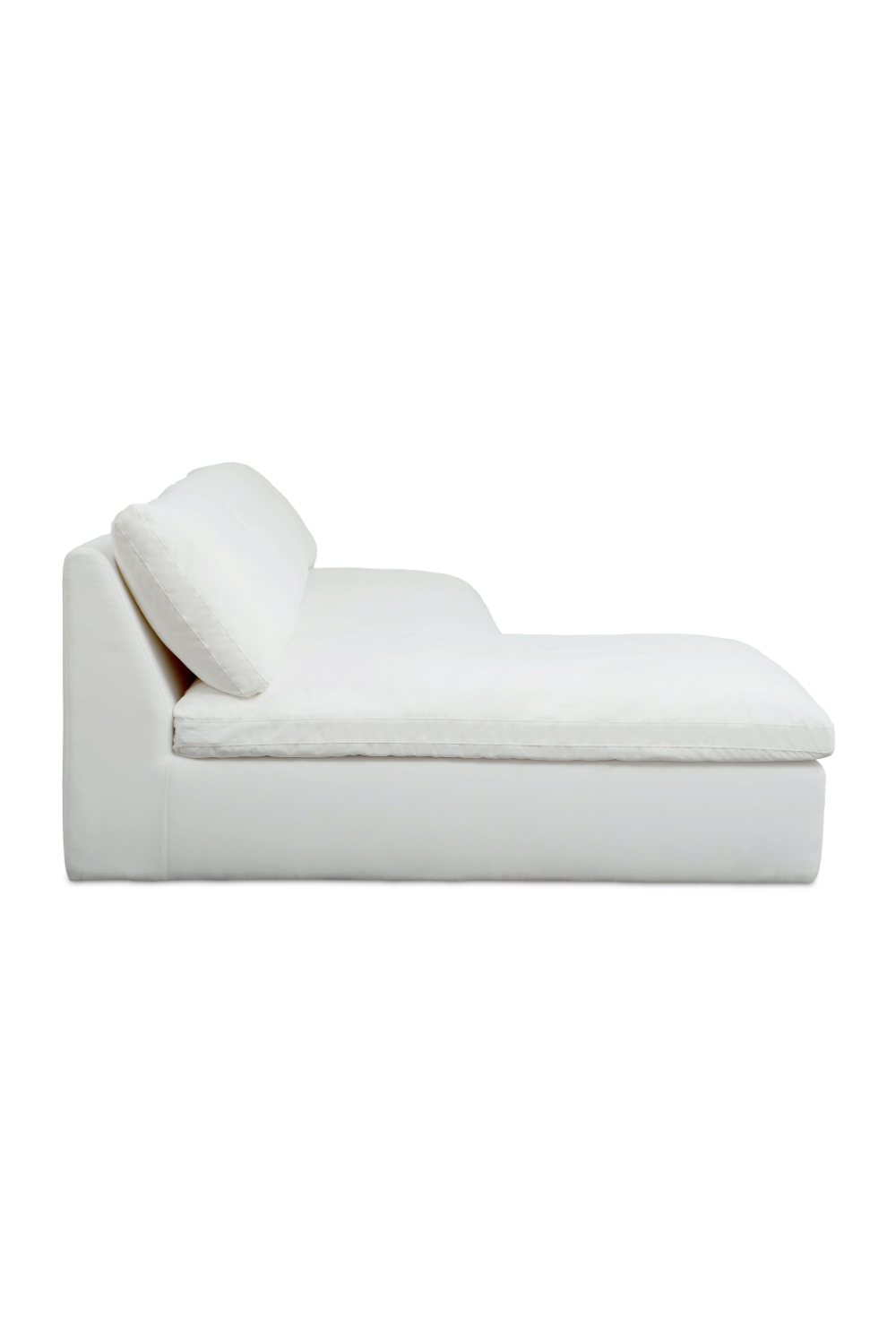 Modern European furniture - 2-Piece White Outdoor Modular Sofa - www.oroa.com