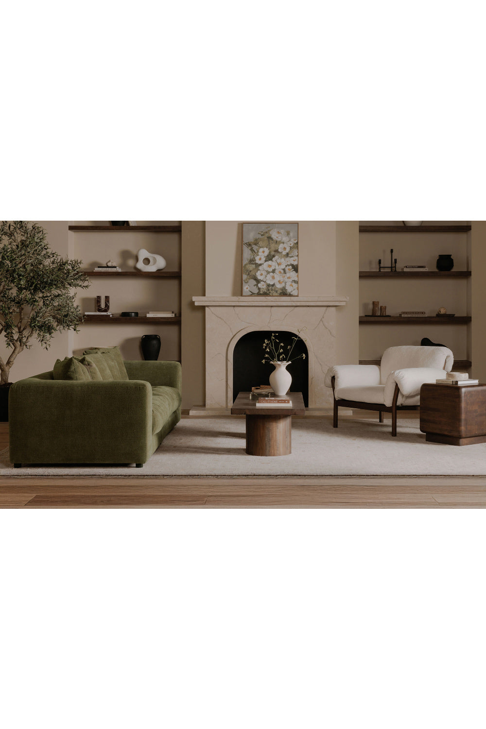 Tufted Cushion Sofa | Novi Living Davie | Oroa.com