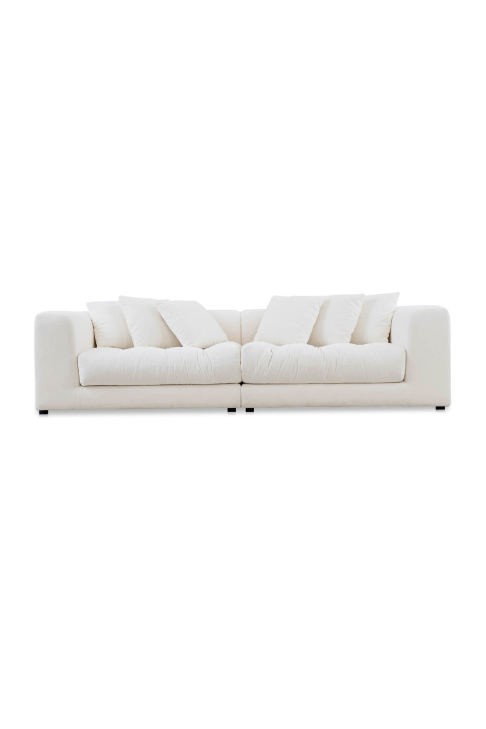 Modern European furniture - Tufted Cushion Sofa - www.oroa.com