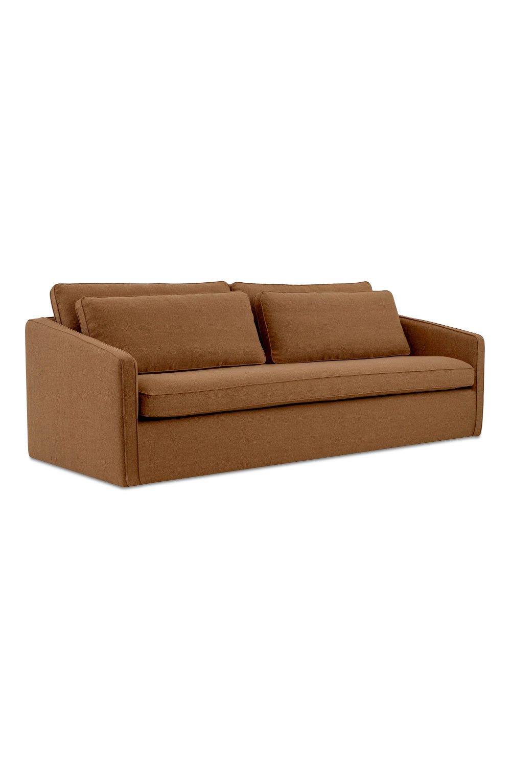 Modern European furniture - Upholstered Layered Back Sofa - www.oroa.com