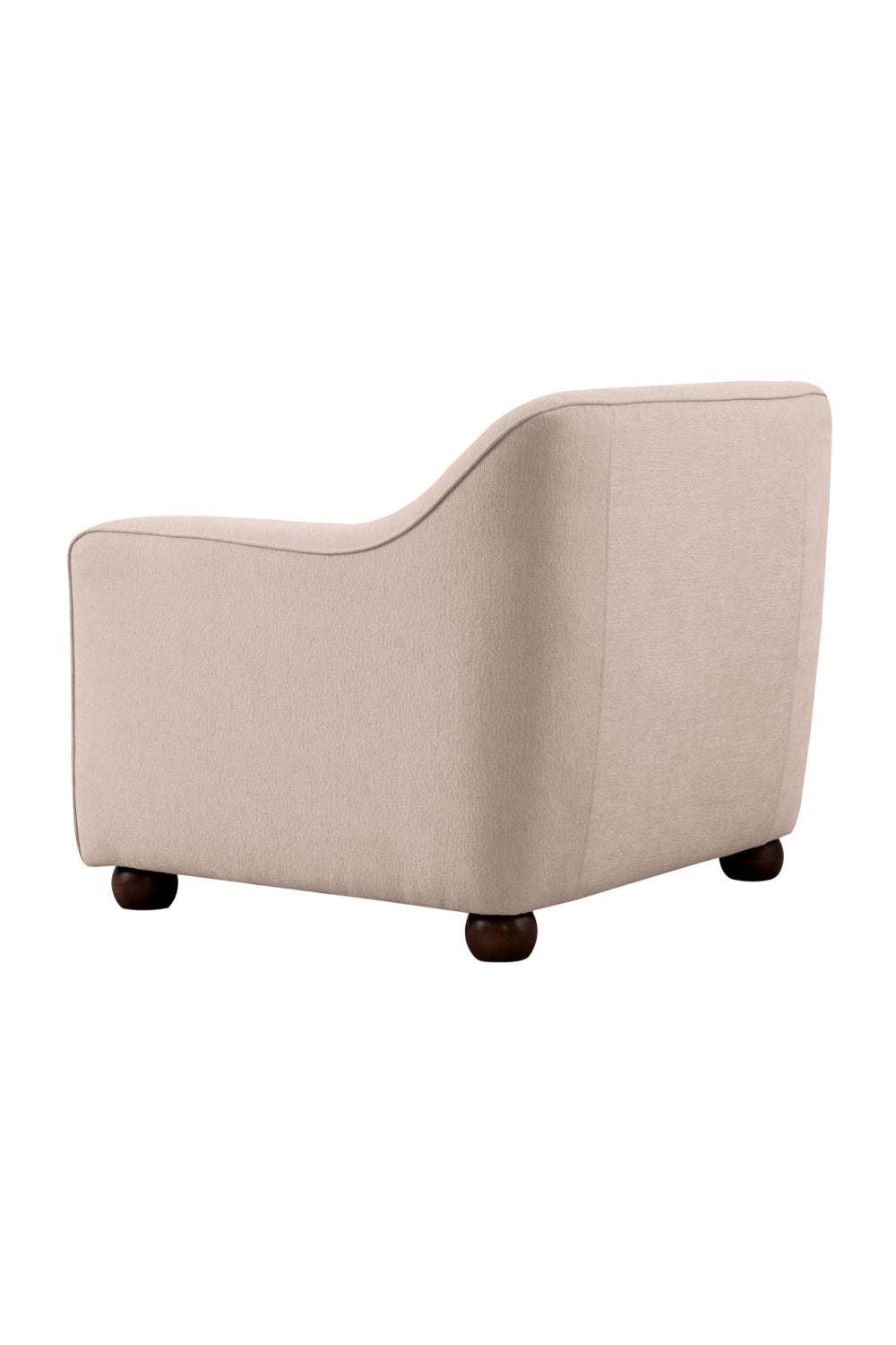 Cushioned Fabric Accent Chair | Novi Living Amira | Oroa.com