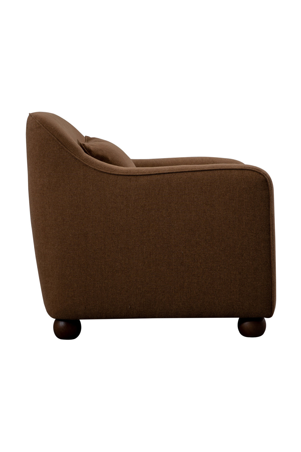 Modern European furniture - Cushioned Fabric Accent Chair - www.oroa.com