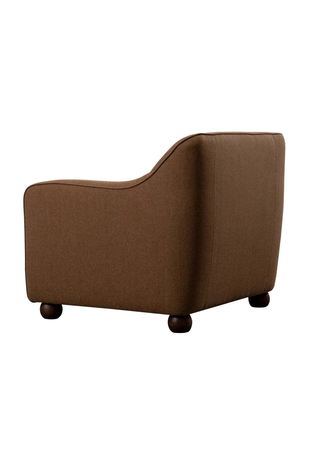 Modern European furniture - Cushioned Fabric Accent Chair - www.oroa.com