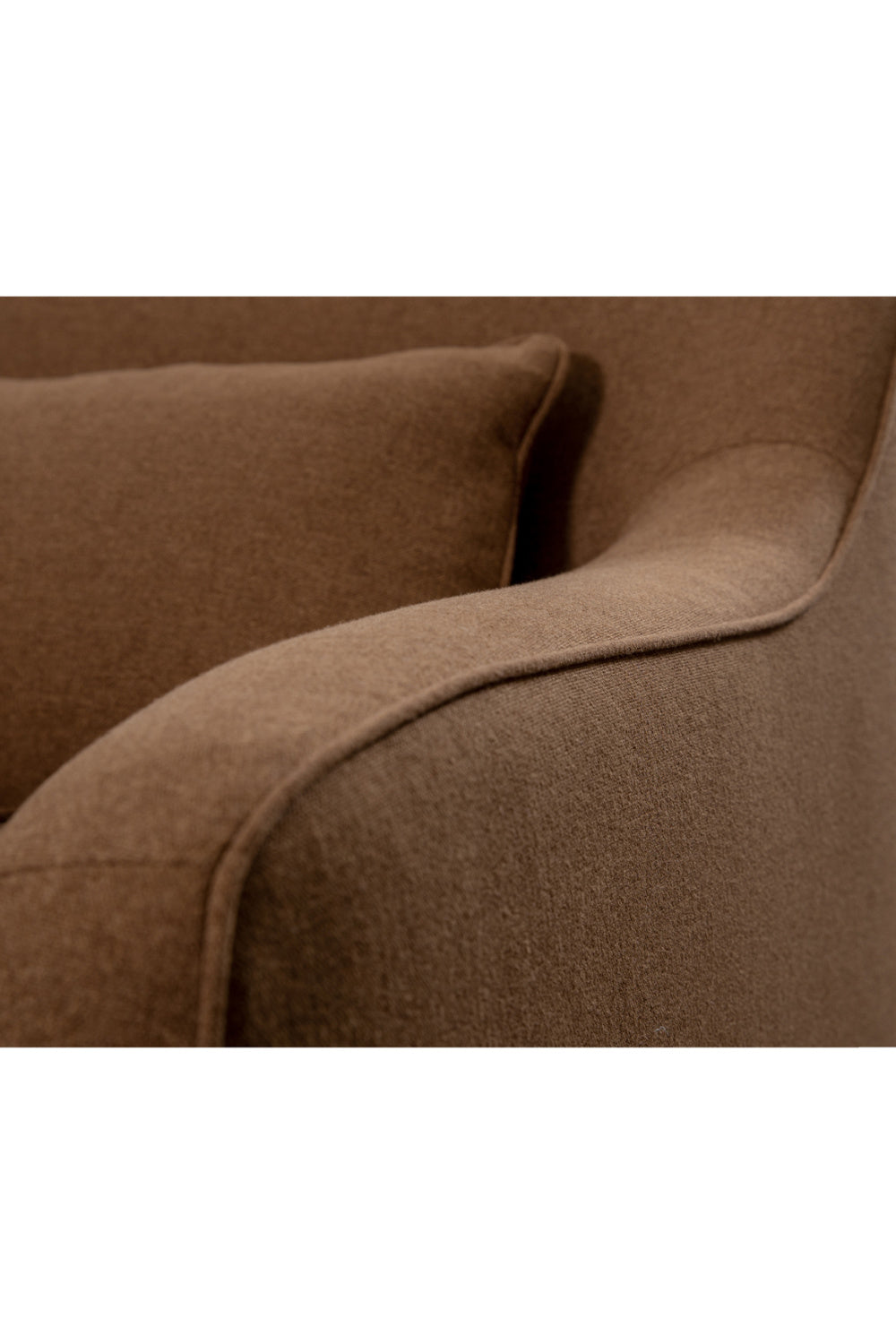 Modern European furniture - Cushioned Fabric Accent Chair - www.oroa.com