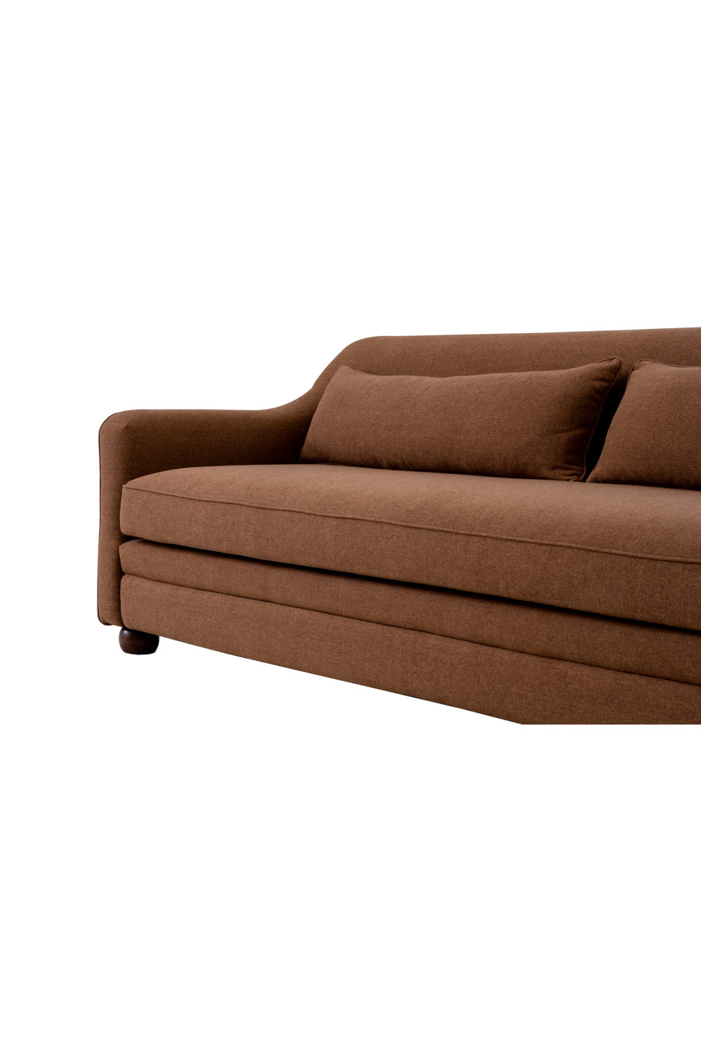Modern European furniture - Cushioned Fabric Sofa - www.oroa.com