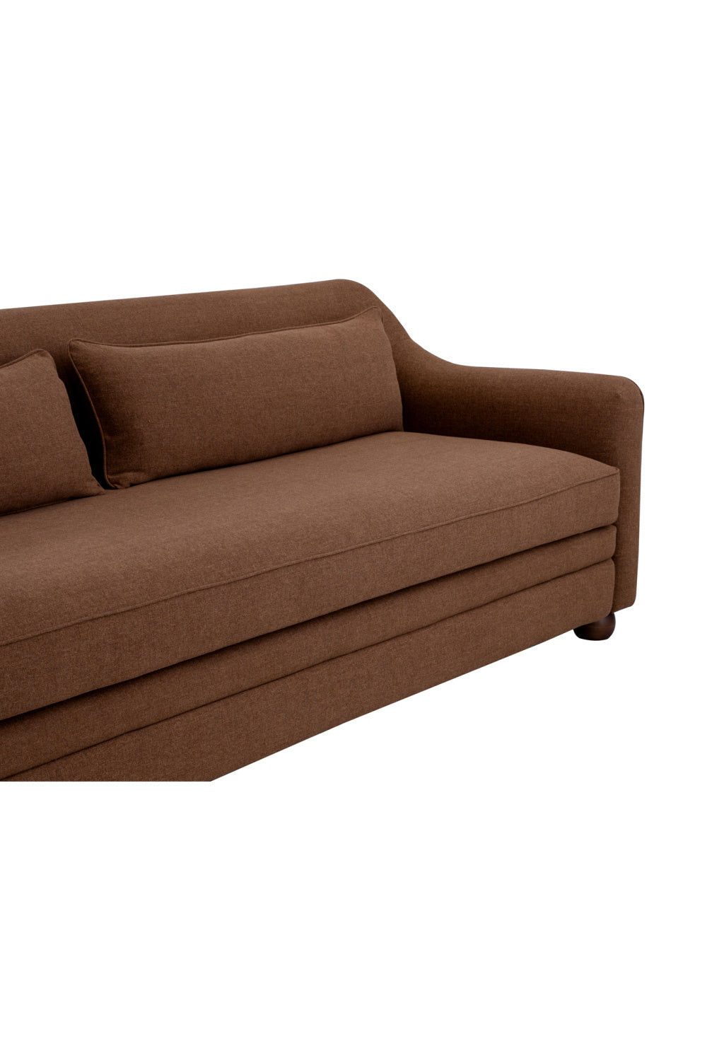 Modern European furniture - Cushioned Fabric Sofa - www.oroa.com