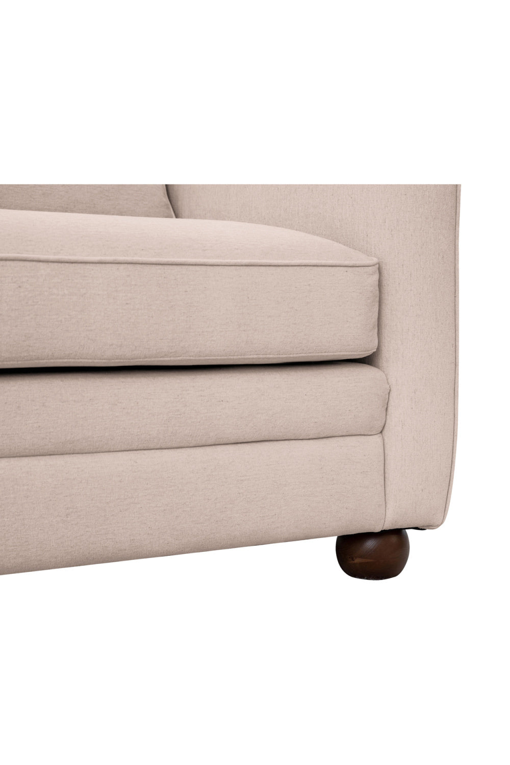Modern European furniture - Cushioned Fabric Sofa - www.oroa.com