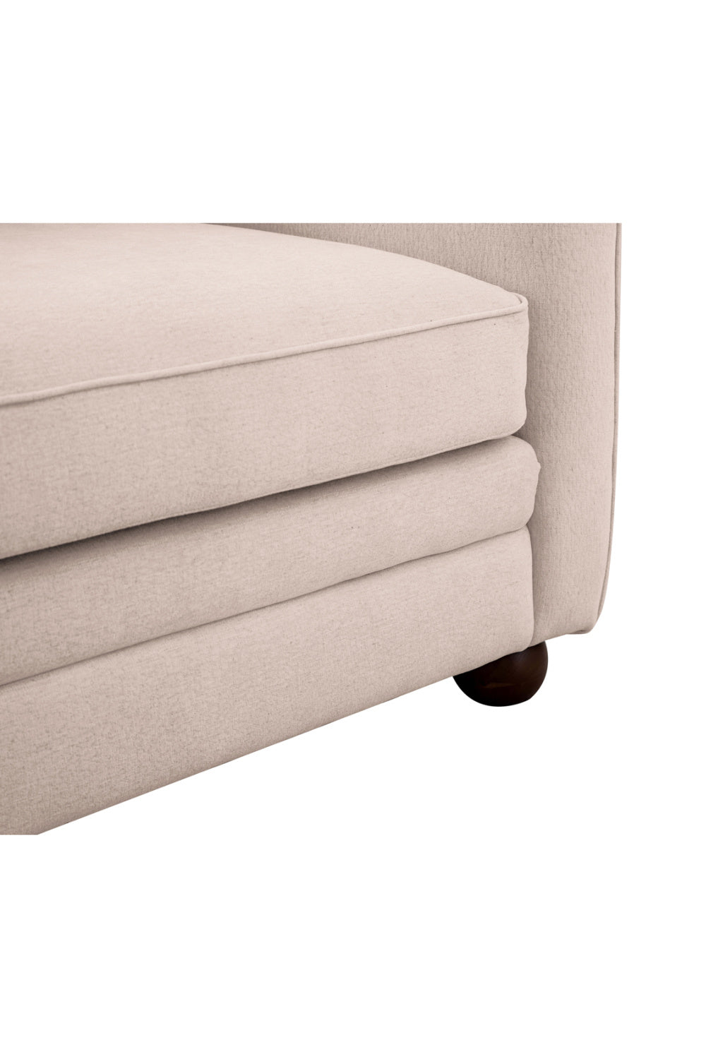 Modern European furniture - Cushioned Fabric Sofa - www.oroa.com