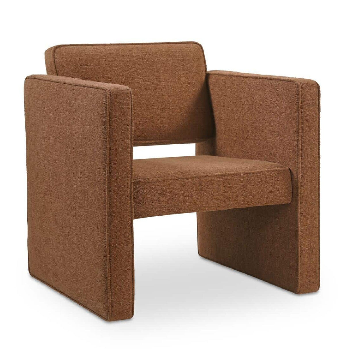 Modern or European furniture - Modern Piped Accent Chair - www.oroa.com