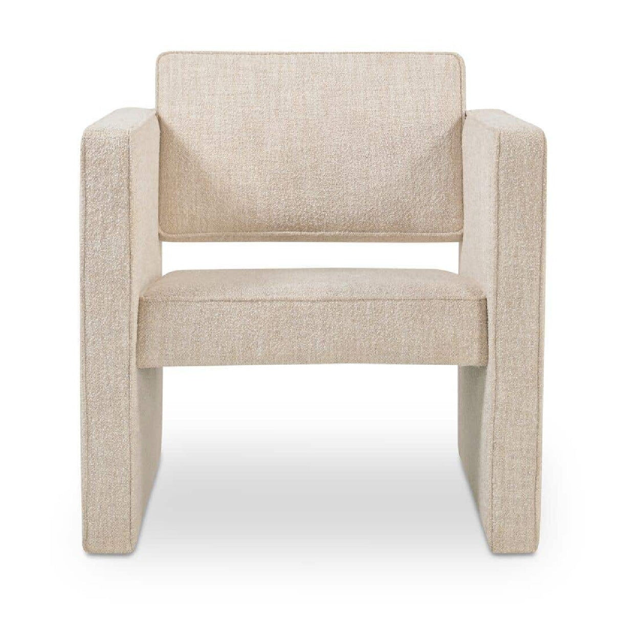 Modern or European furniture - Modern Piped Accent Chair - www.oroa.com