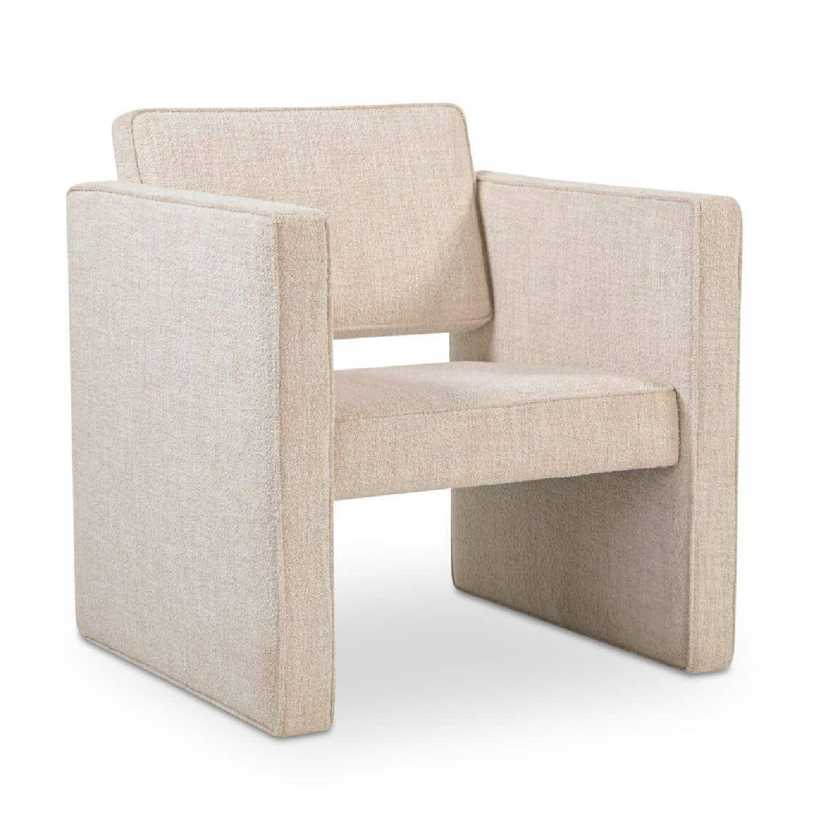 Modern or European furniture - Modern Piped Accent Chair - www.oroa.com
