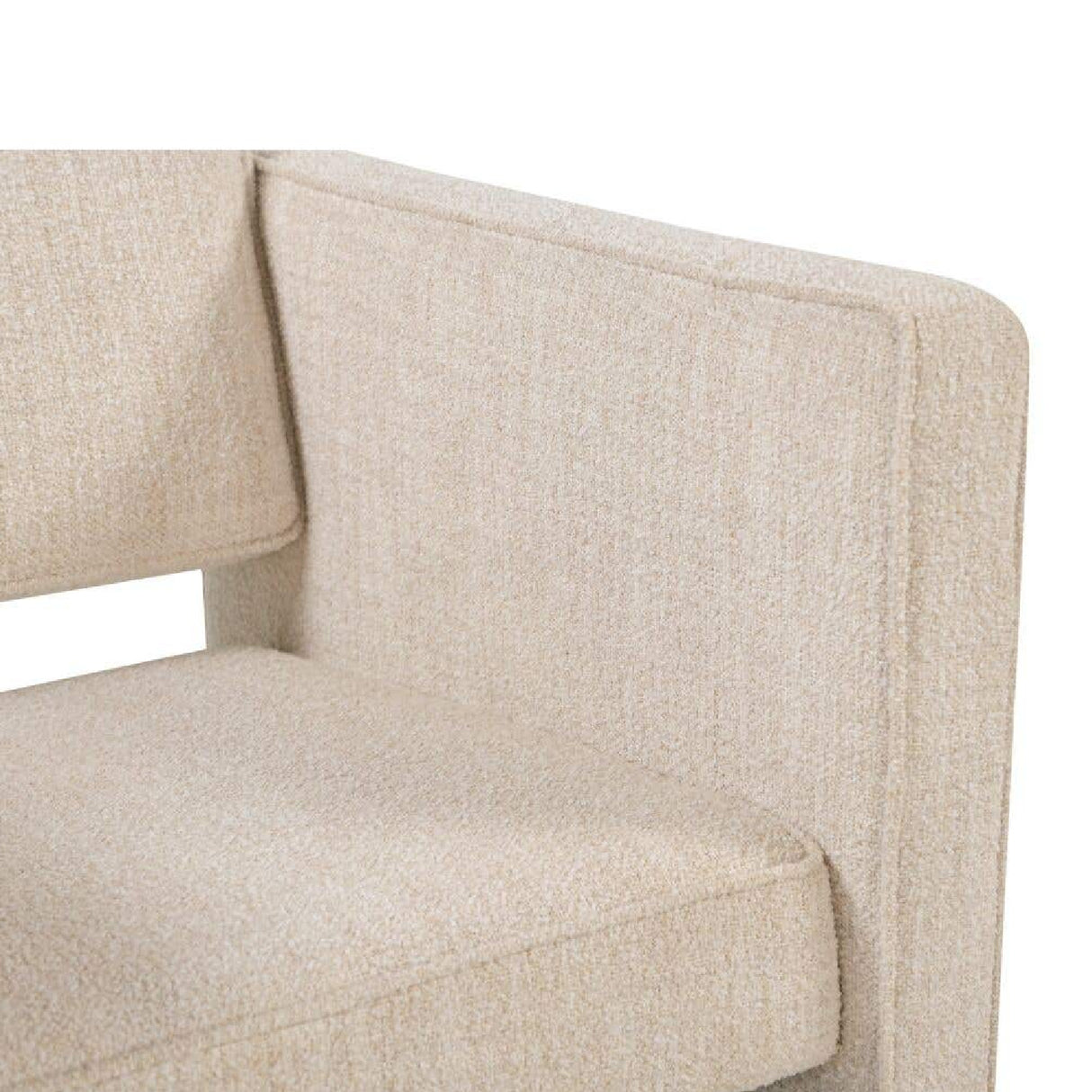Modern Piped Accent Chair | Novi Living Harris