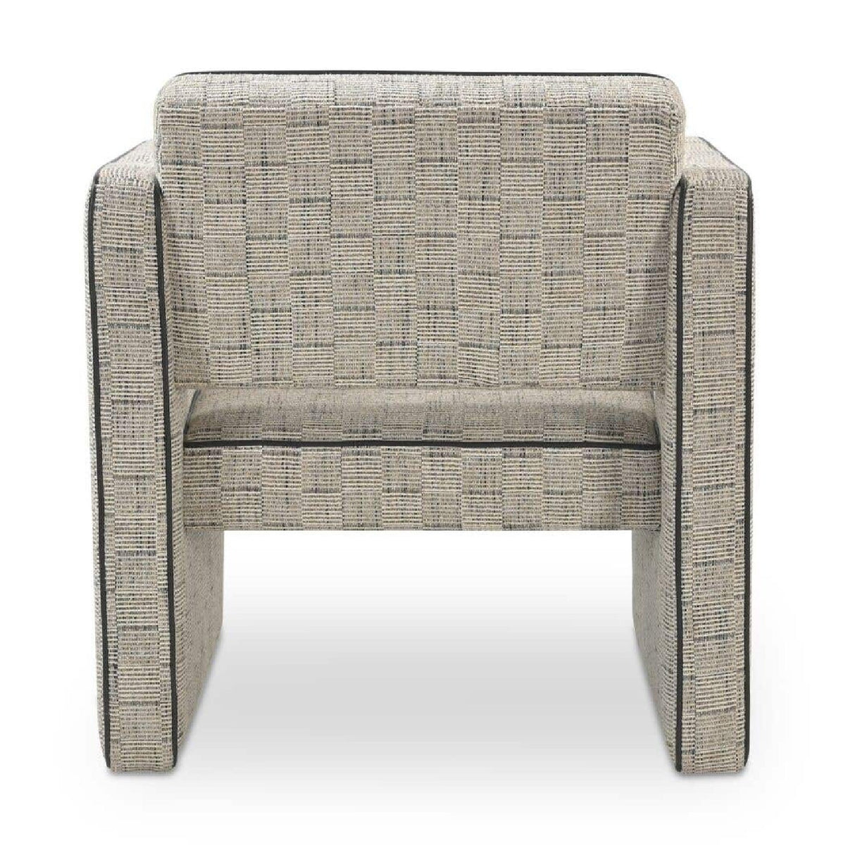 Modern or European furniture - Modern Piped Accent Chair - www.oroa.com