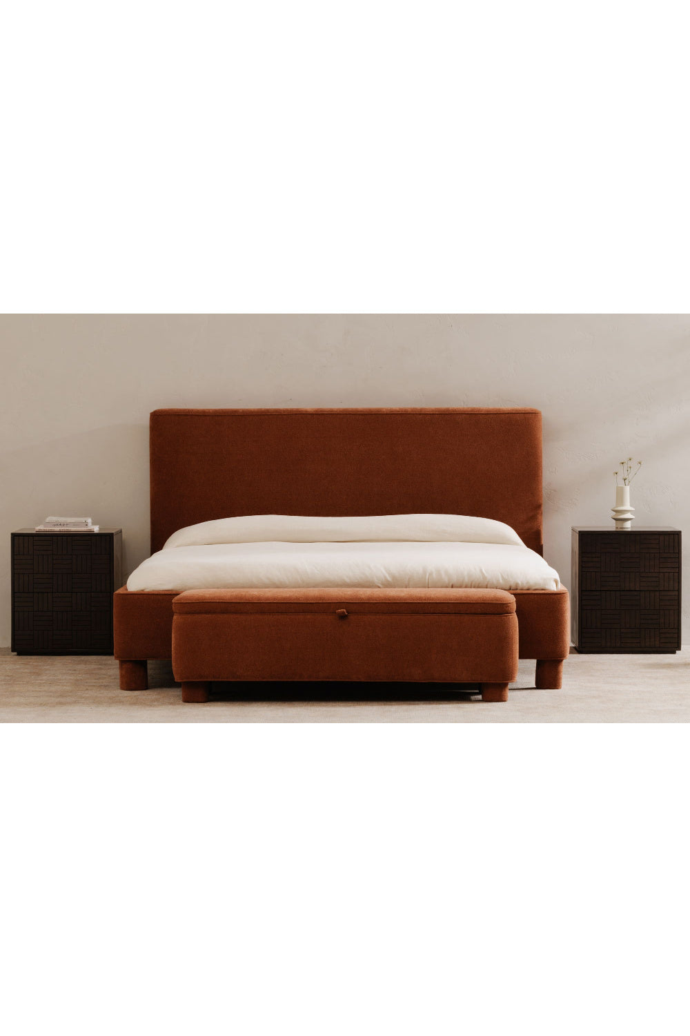 Modern European furniture - Upholstered Storage Bench - www.oroa.com