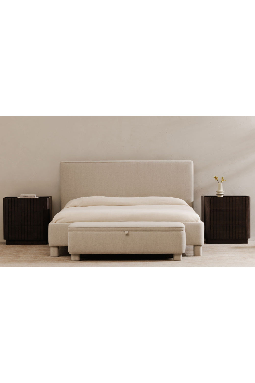 Modern European furniture - Upholstered Storage Bench - www.oroa.com