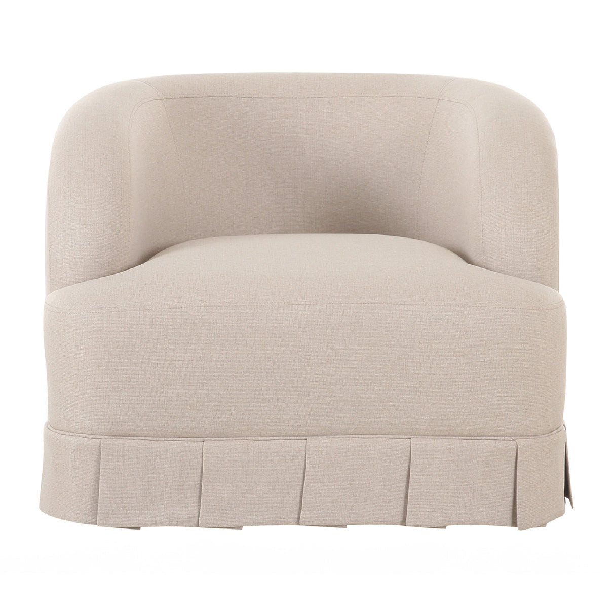 Pleated Swivel Chair | Novi Living Maren
