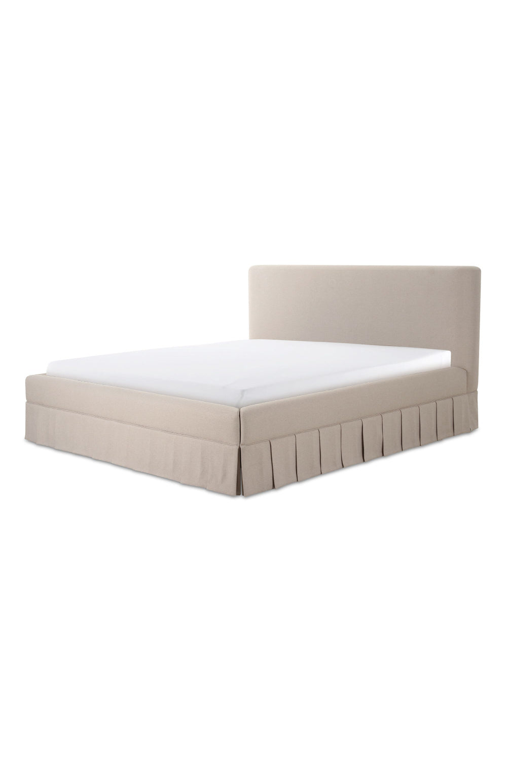 Modern European furniture - Box Pleated Bed - www.oroa.com