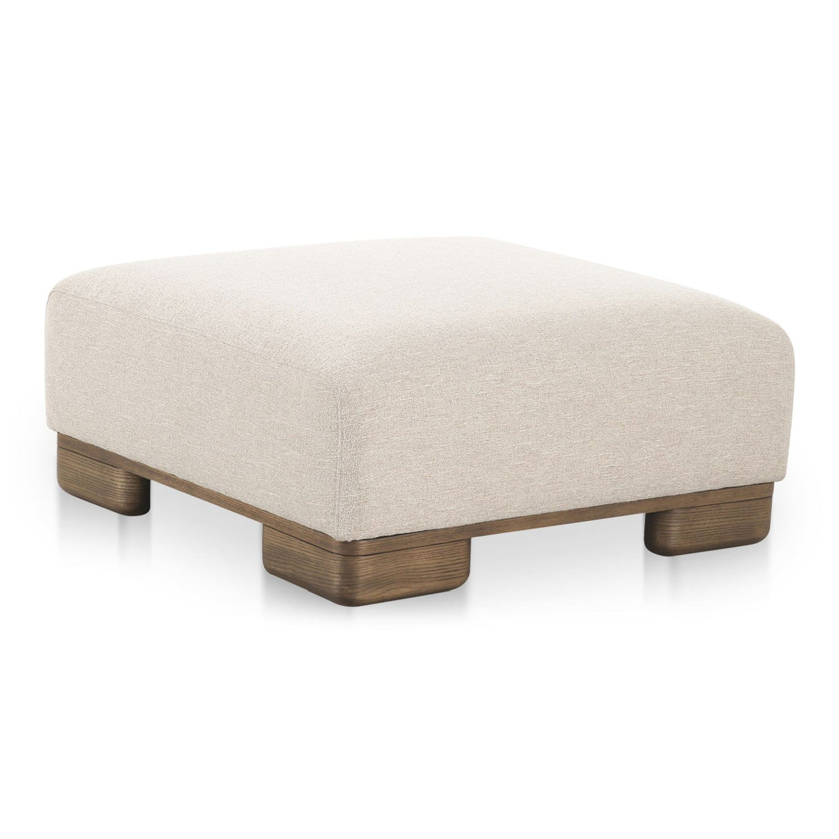 Fabric Upholstered Ottoman | Novi Living June - www.oroa.com