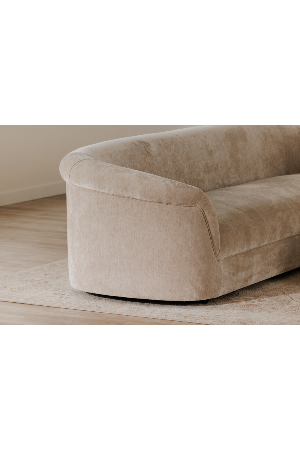Textured Velvet Sofa | Novi Living Thora - www.oroa.com