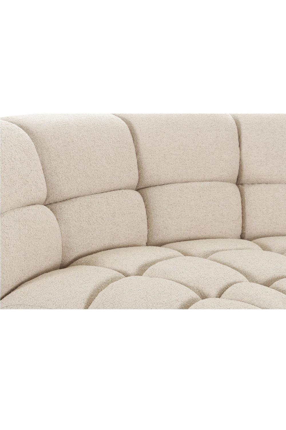 Modern European furniture - Square-Tufted L-Shaped Sectional Sofa - www.oroa.com