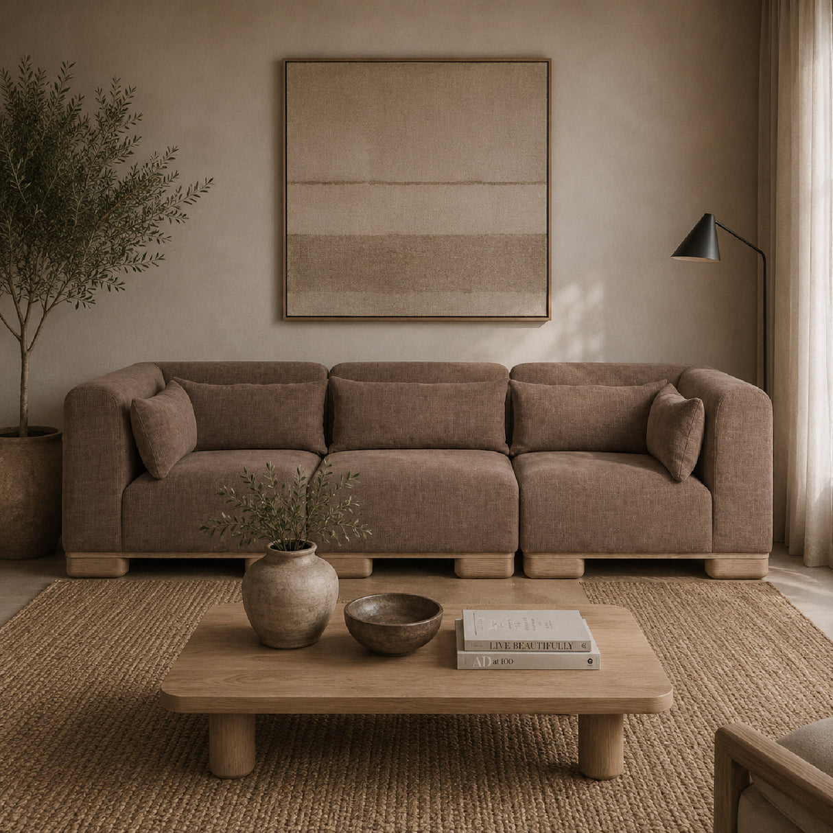 Modern European furniture - Modern Scandinavian Modular Sofa - www.oroa.com